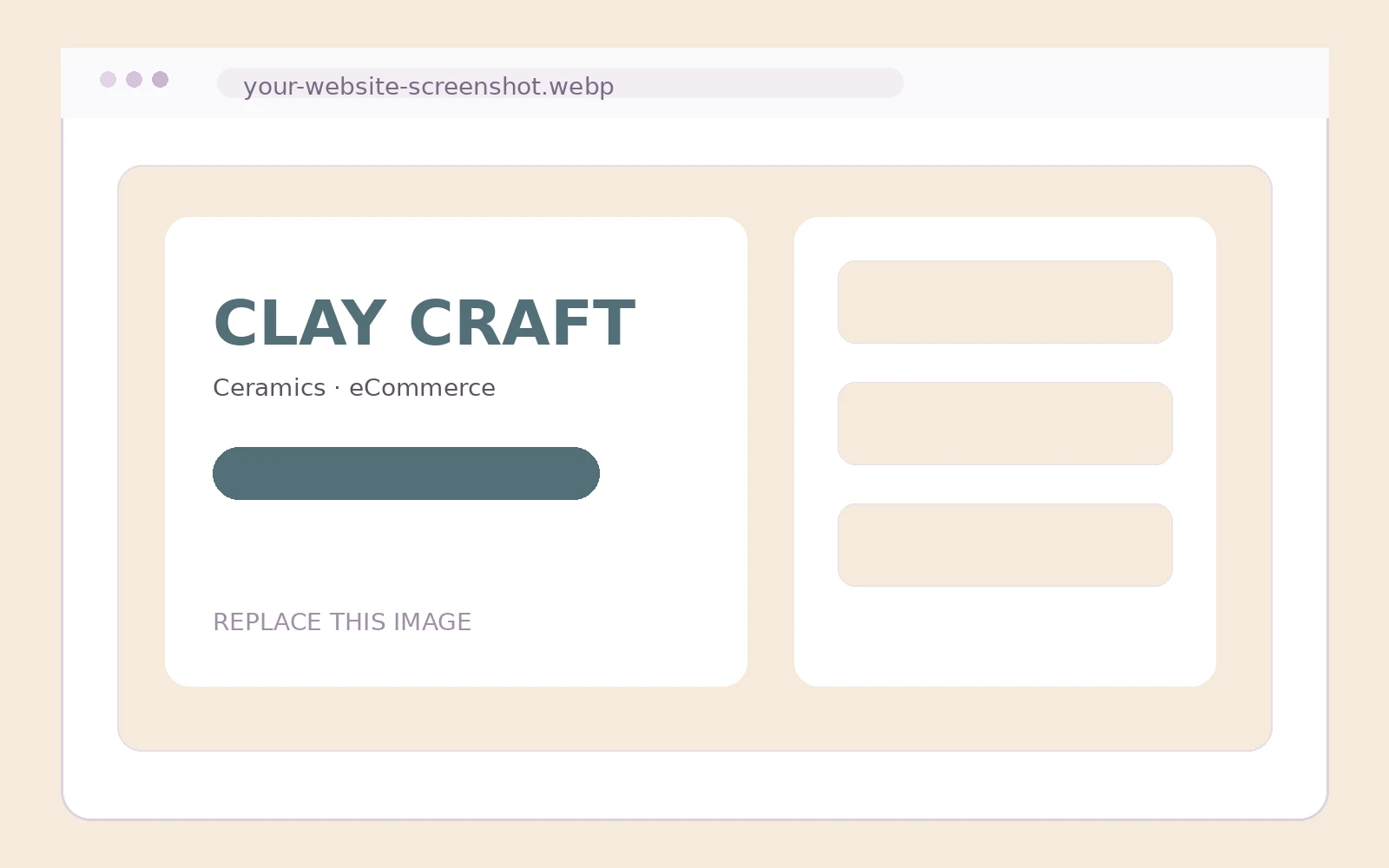 Claycraftindia website project screenshot