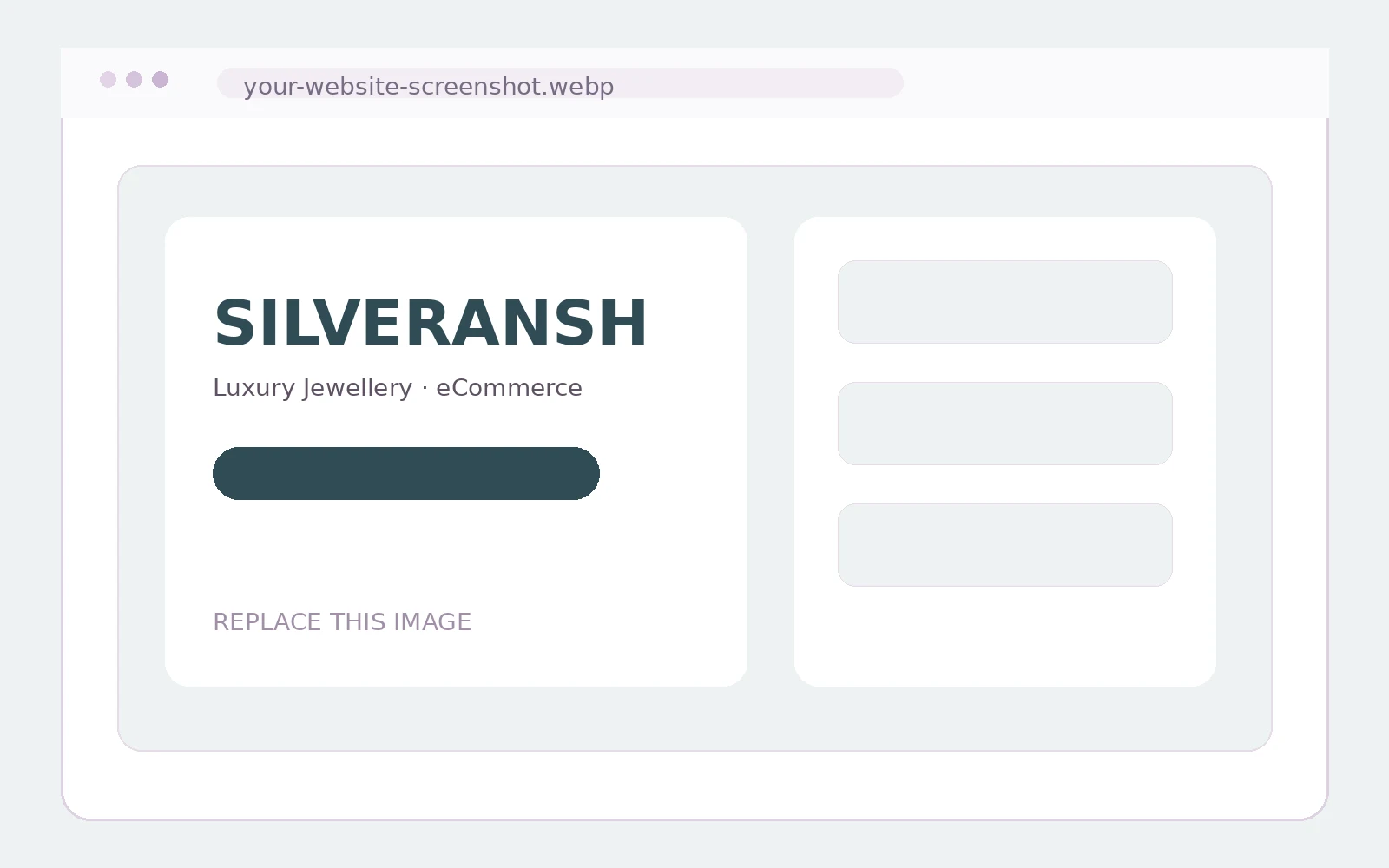 Silveransh website project screenshot